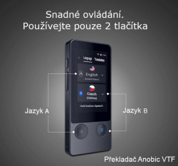 Hlasový překladač Anobic VTF